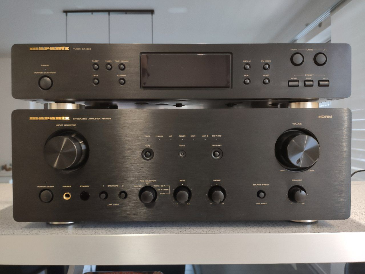 Marantz Amplificatori: Ampli MARANTZ PM7000 avec Tuner ST4000 – Usato da Boncourt venduto da DidierS01