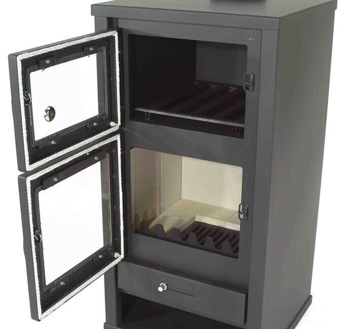 Cheminée: 56314 - Kaminofen 11.3 kW Backfach + Herdplatte EEK A – Neu und originalverpackt aus Wallenwil von toesstal-vertrieb 6
