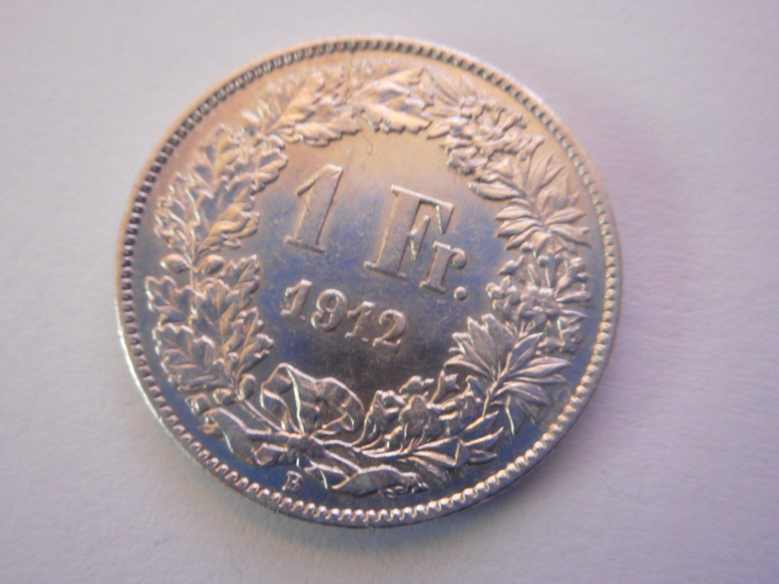 Toutes les monnaies: 1 Fr. 1912 silber  unz – Neuf (Voir description) à Kriegstetten par pizlad2010 1