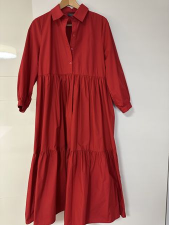 Maxikleid von Bonmarché Paris, Grösse 36 rot