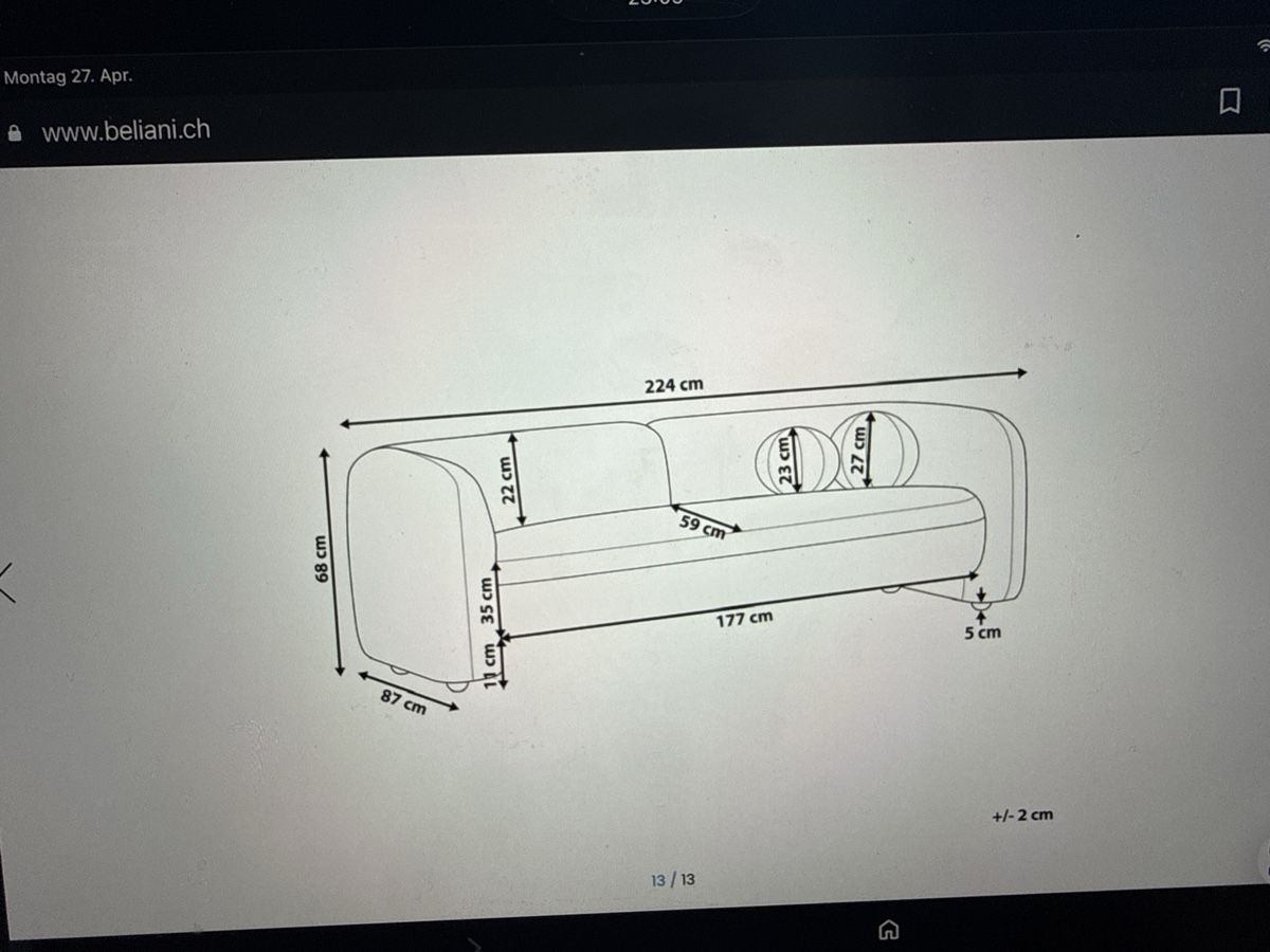 Sofas: Sofa – Gebraucht aus Kloten von hil_ln5h 3