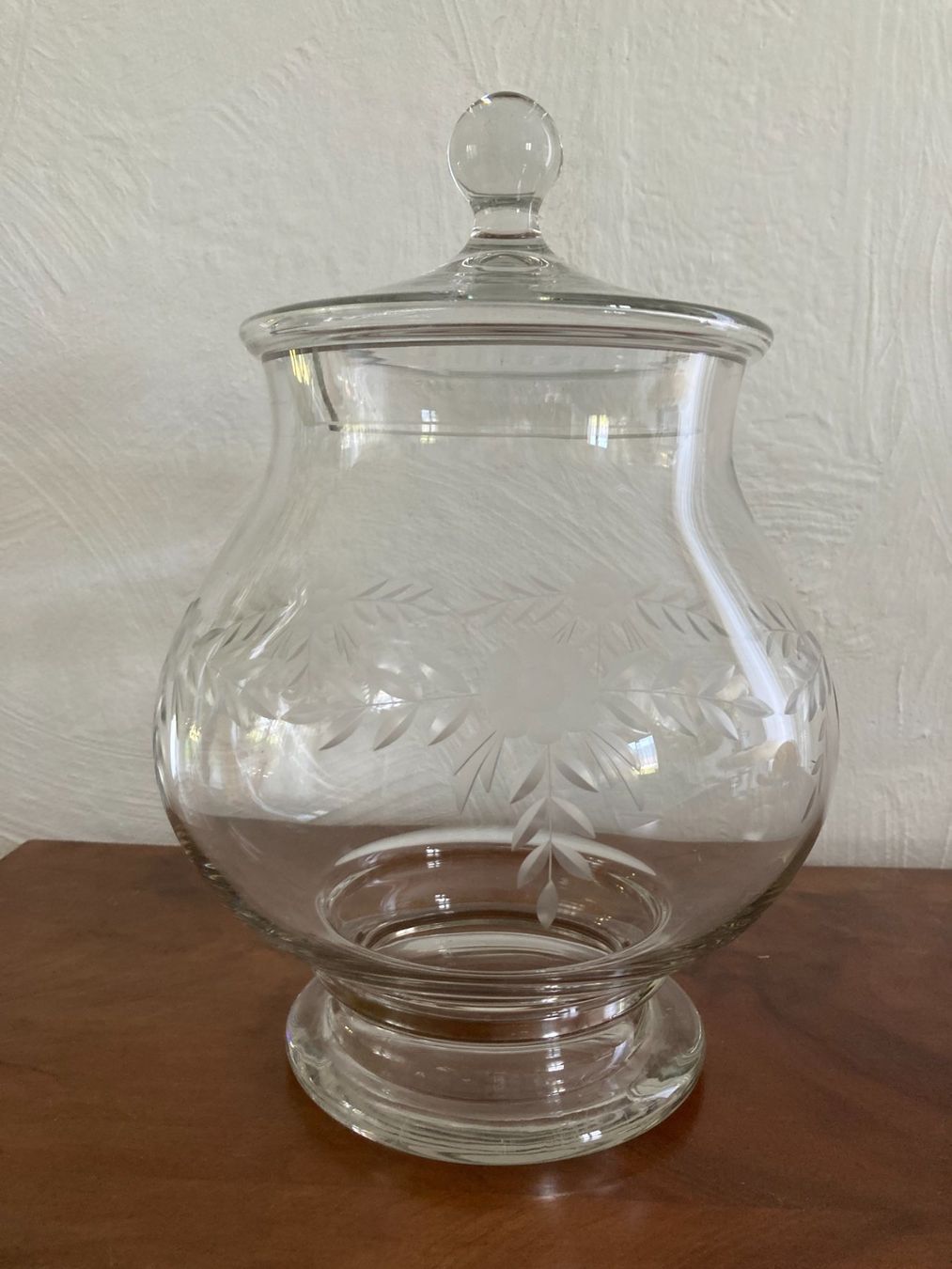 Karaffen: GROSSE KRISTALL-BOWLE MIT SCHLIFF  4500 - 5000 ML – Gebraucht aus Subingen von ArtBead 5