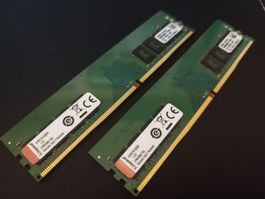 Kingston® DDR4 16Gb RAM-Kit (2x 8Gb), 2133MHz