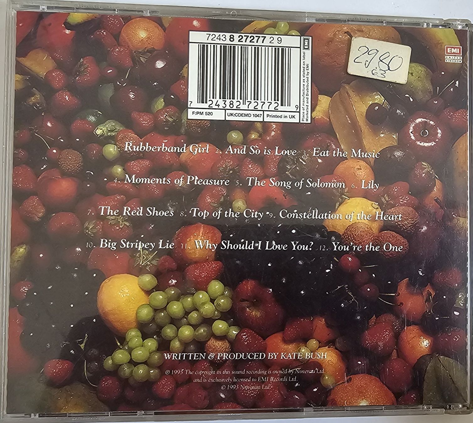 CDs: KATE BUSH - THE RED SHOES – Gebraucht aus Merishausen von  1