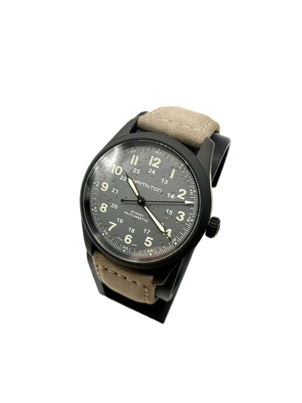 Hamilton Orologi: Hamilton Khaki Field Titanium Auto 38mm – Nuovo (secondo la descrizione) da Zürich venduto da uhrzeitschweiz 1