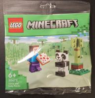 Lego 🐼 Minecraft 30672 Steve und Baby Panda