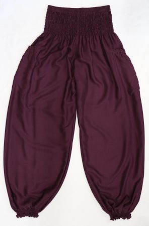 Pumphose Sommerhose bequeme Boho Schlupfhose aus Viskose
