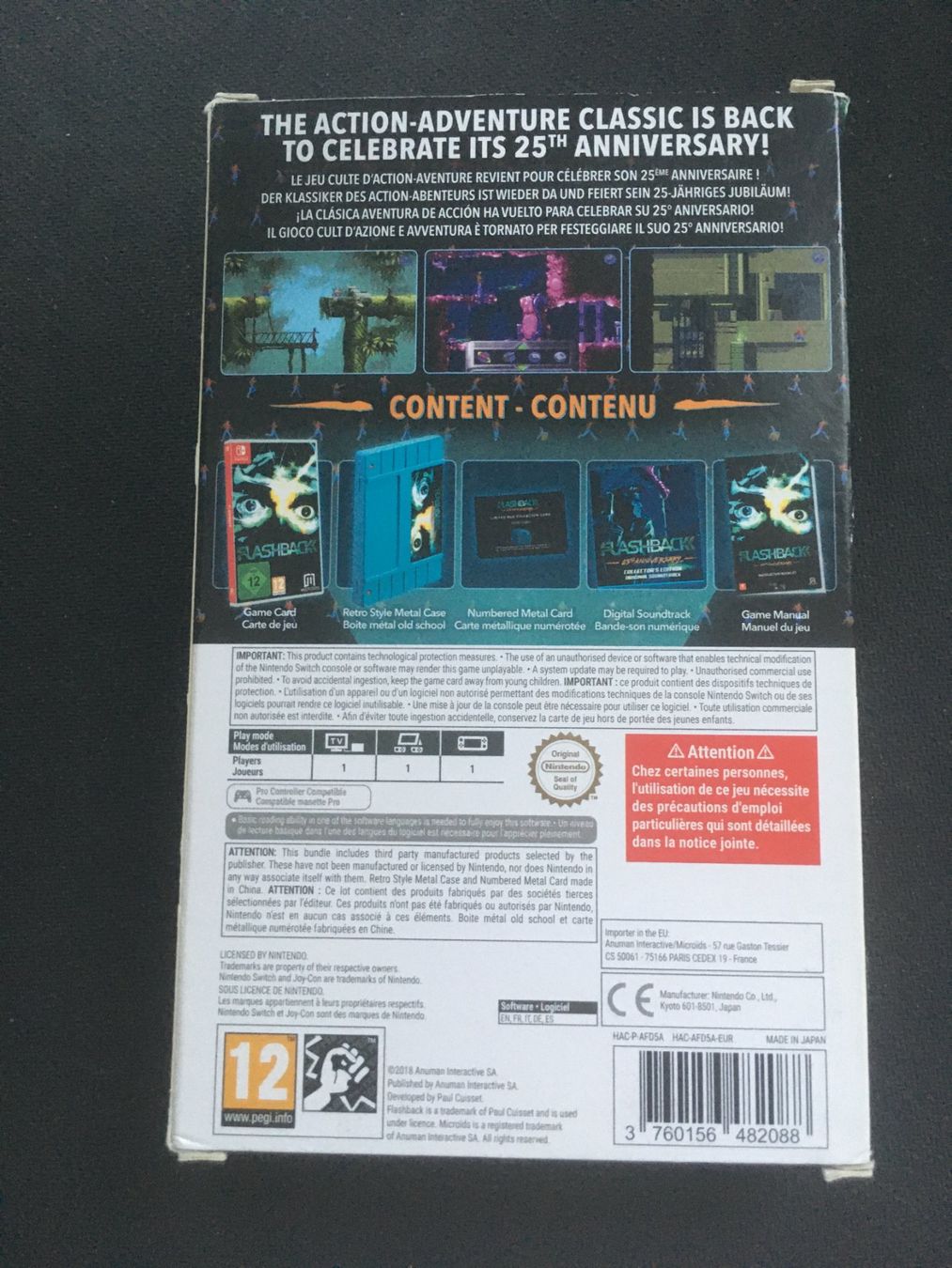 Nintendo Giochi: Flashback 25th Anniversary für Nintendo Switch – Usato da St.Gallen venduto da sjosjo 1