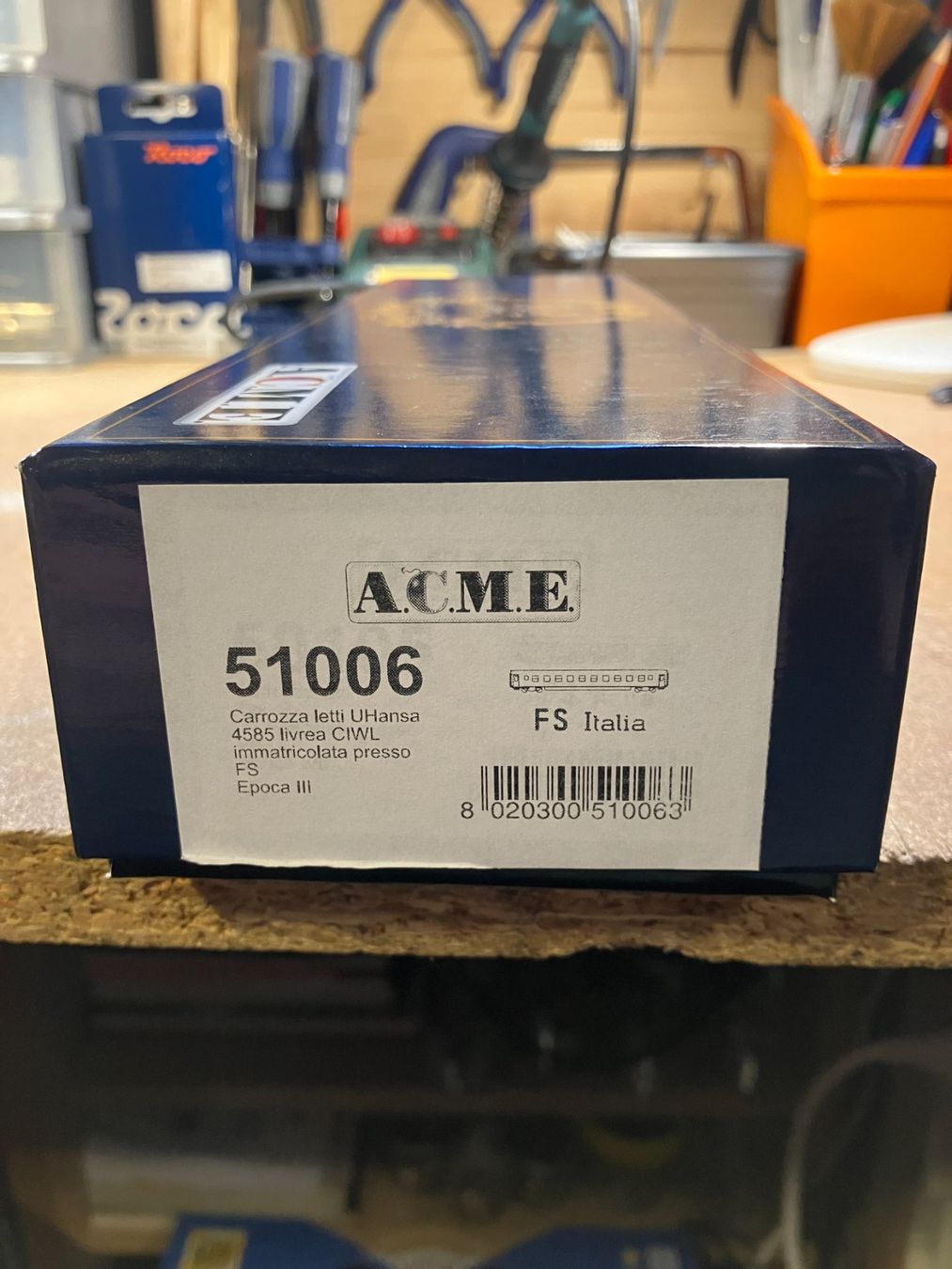 ACME Modellini di ferrovie: A.C.M.E 51006 CIWL FS Italia – Nuovo (secondo la descrizione) da Galgenen venduto da Forflowers 1