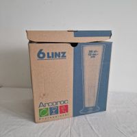 Arcoroc-Glas-Set, 6-teilig, 39 cl, neu und unbenutzt
