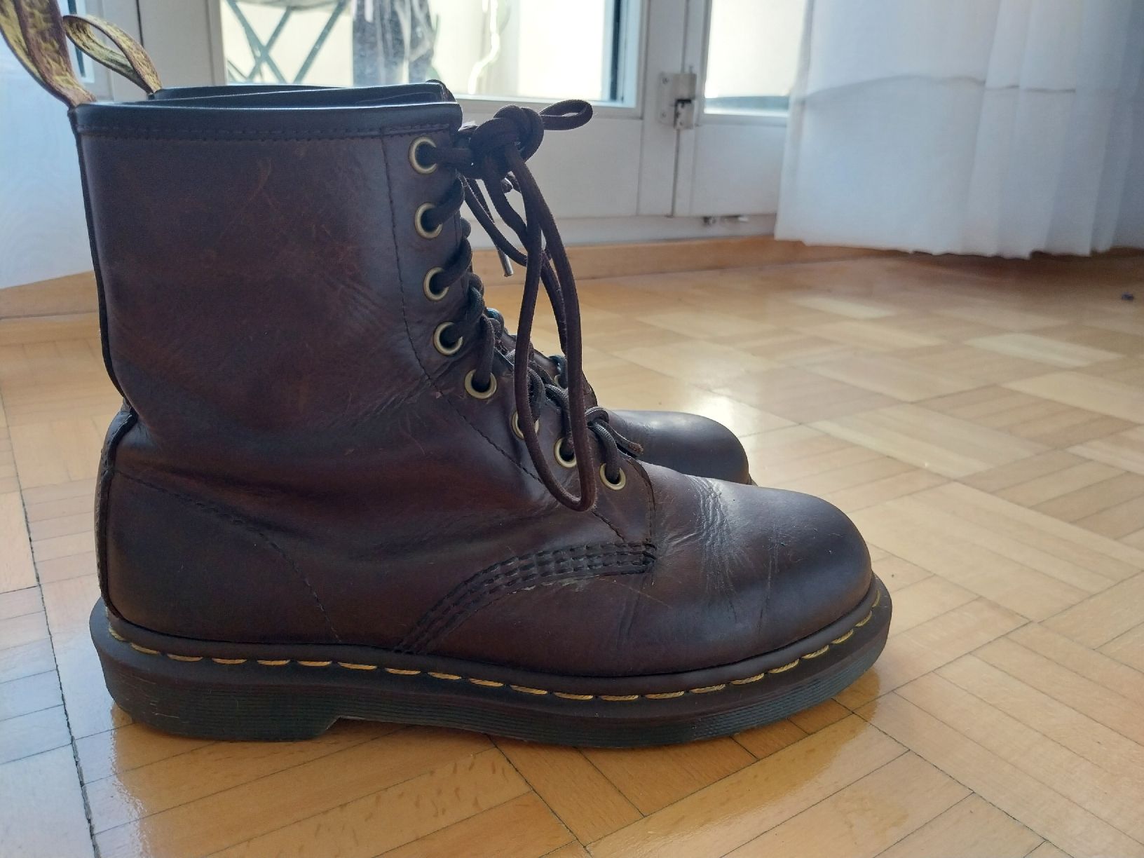Dr. Martens Chaussures hommes: Dr. Martens braun, Gr.38 – D'occasion à Luzern par bia_9xwy