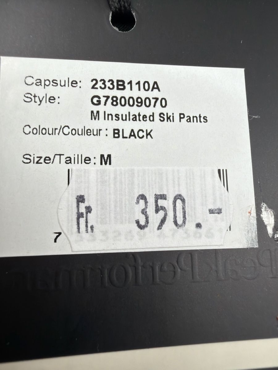 Peak Performance Pantaloni: Skihose Peak Performance  schwarz Grösse M neu – Nuovo e nell'imballaggio originale da Sirnach venduto da Fkobi 9