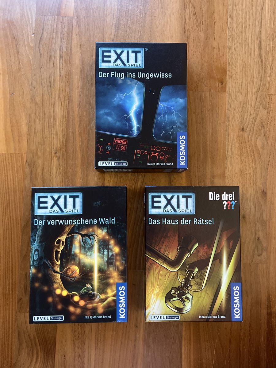 Kosmos Jeux: Exit das Spiel Gesellschaftsspiele – D'occasion à Langenthal par arp_