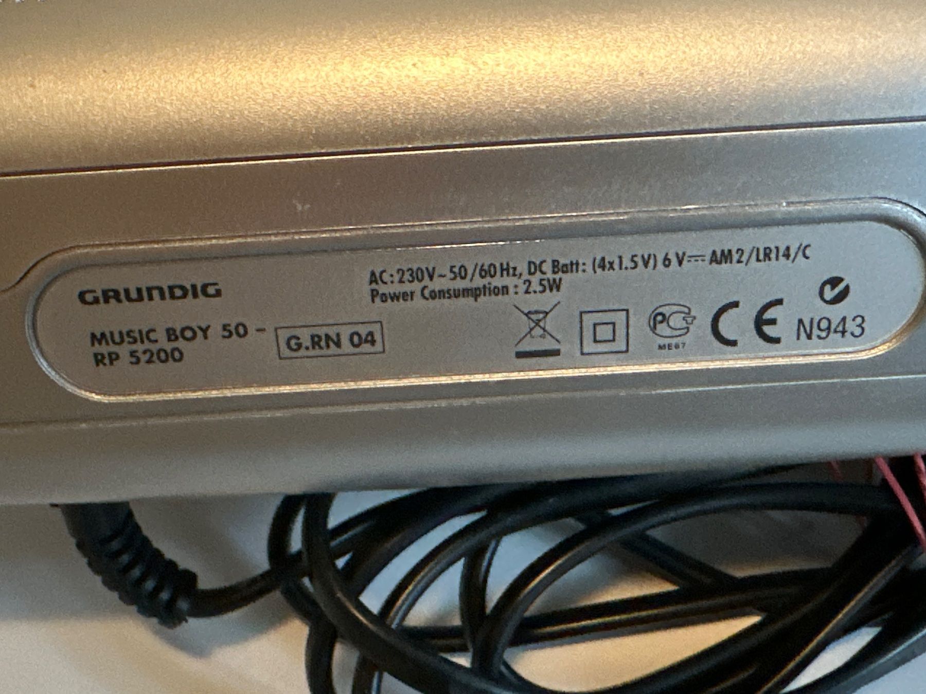 Grundig Radio: Grundig Music Boy 50 – Usato da Zürich venduto da Chaeffeler 3