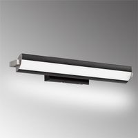 LED Wandleuchte, Schwarz, 46 cm x 8 cm