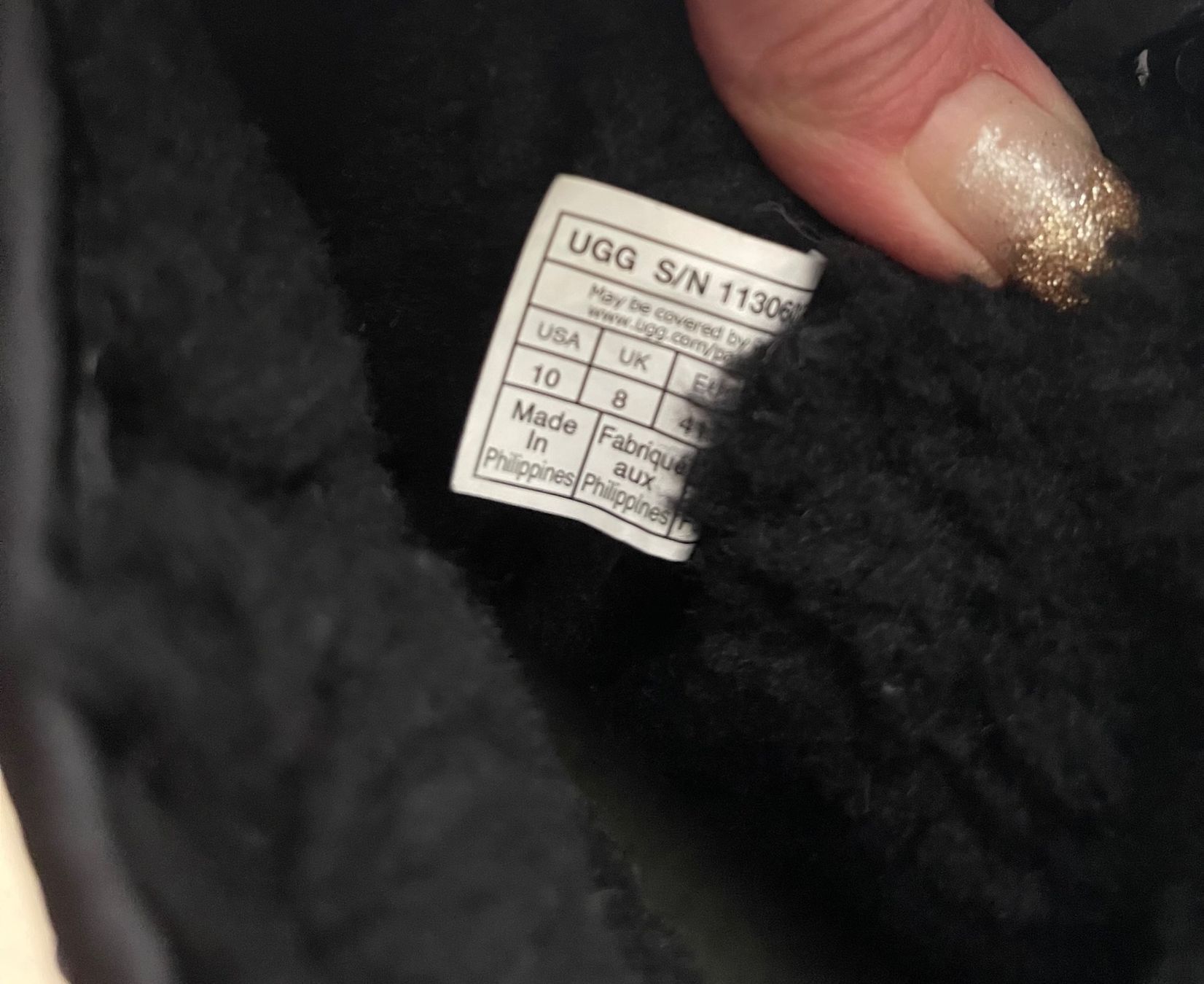 Ugg Damenschuhe: Wintertraum, UGG Classic mini Chunky Sequin Boots Gr.41 – Neu (gemäss Beschreibung) aus Basel von Tashina 6