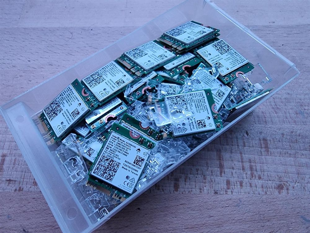 Intel WiFi 6 und Bluetooth Modul 50 Stk. (Neu (gemäss Beschreibung)) in ...