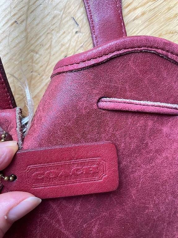 Coach Sacs: rote vintage Lederhandtasche von Coach – D'occasion à Zürich par nanniba 3