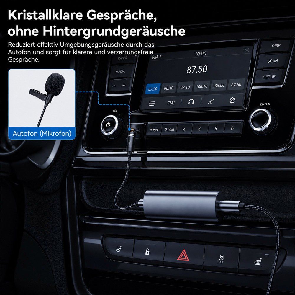Microfoni: Entstörfilter Mikrofon Audio Filter Autoradio Aux PC Jack – Nuovo (secondo la descrizione) da Chiasso venduto da online.shop 3
