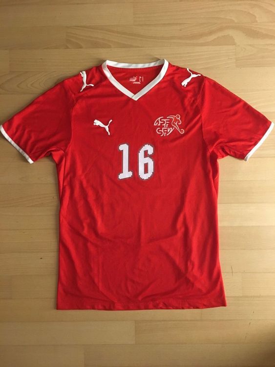 ST GALLEN 2009 2010 TROISIÈME MAILLOT MAILLOT JAKO taille L #5 SCHENKEL