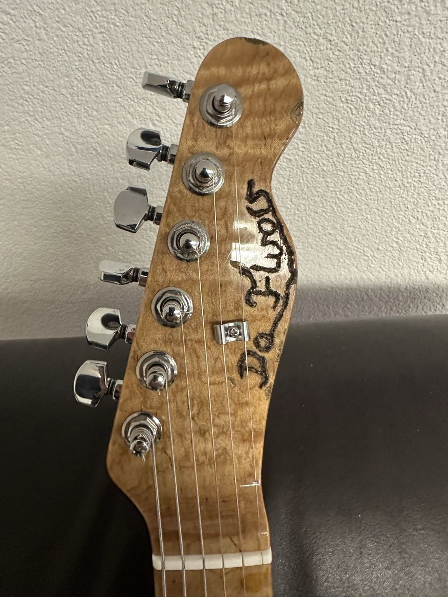 Musikinstrumente: Dämmel Telecaster „ da fluors“ – Neu (gemäss Beschreibung) aus Tschierv von Screamingwolfguitars 4