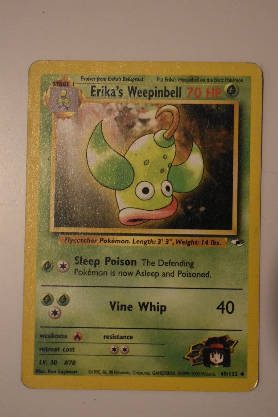 Pokémon Carte collezionabili: Erika's weepinbell – Usato da Bellinzona venduto da SuisseElectronics