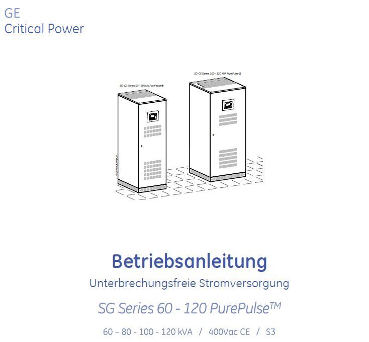 Batterie: USV GE SG Series CE 100kVA – Usato da Lenzburg venduto da Bragbex 3