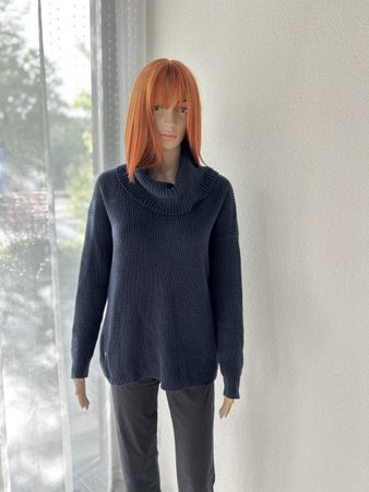 Lauren Ralph Lauren Pullover blau Grösse M Baumwolle