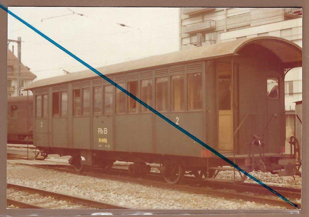 Cartoline postali: Bulle. ex RhB B2. 1978. Foto! – Usato da Horw venduto da SwissSteamMemories