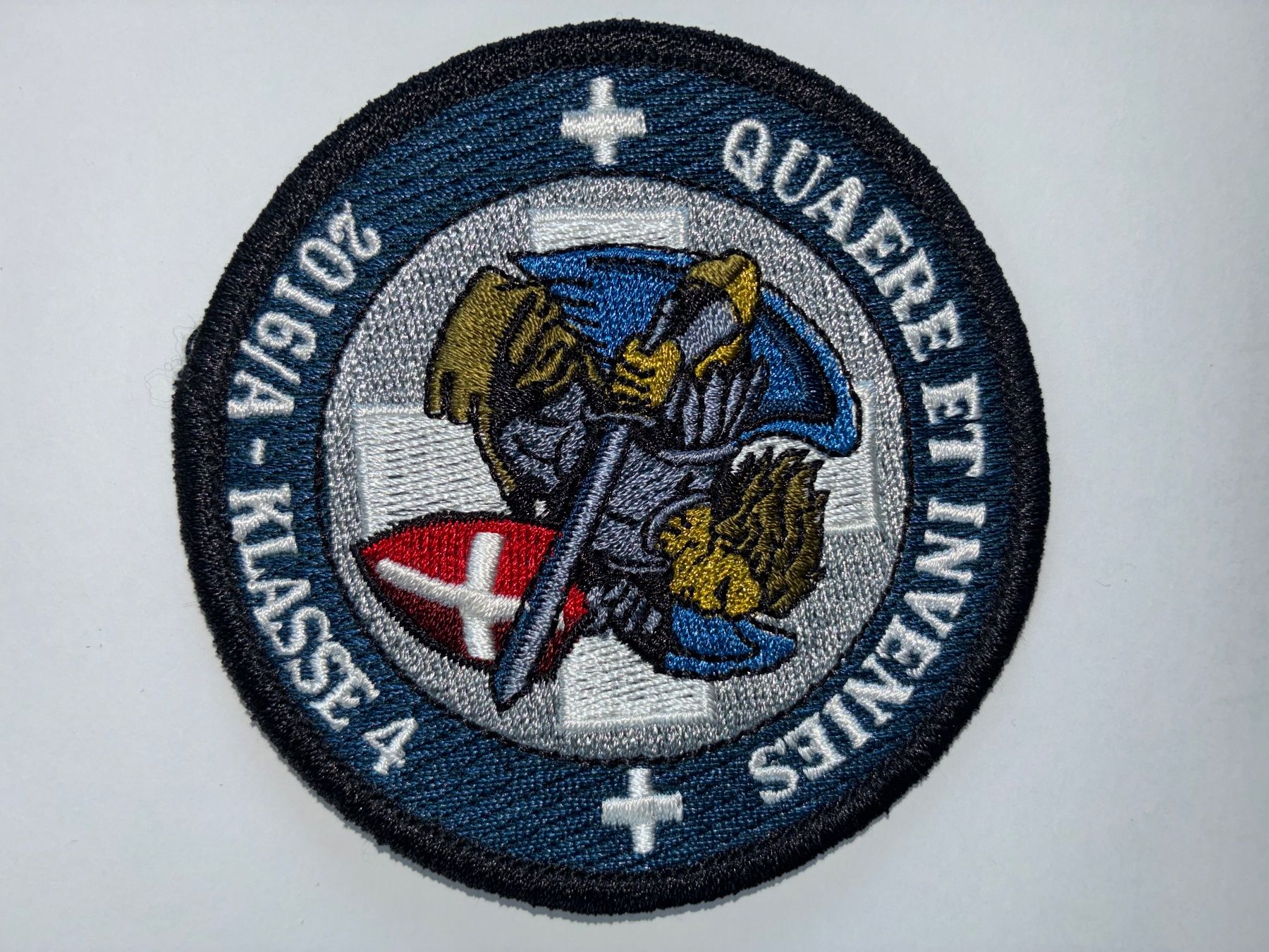 Schweizer Armee Toppe: Original Patch 2016/A Klasse 4 – Usato da Oberiberg venduto da reimet