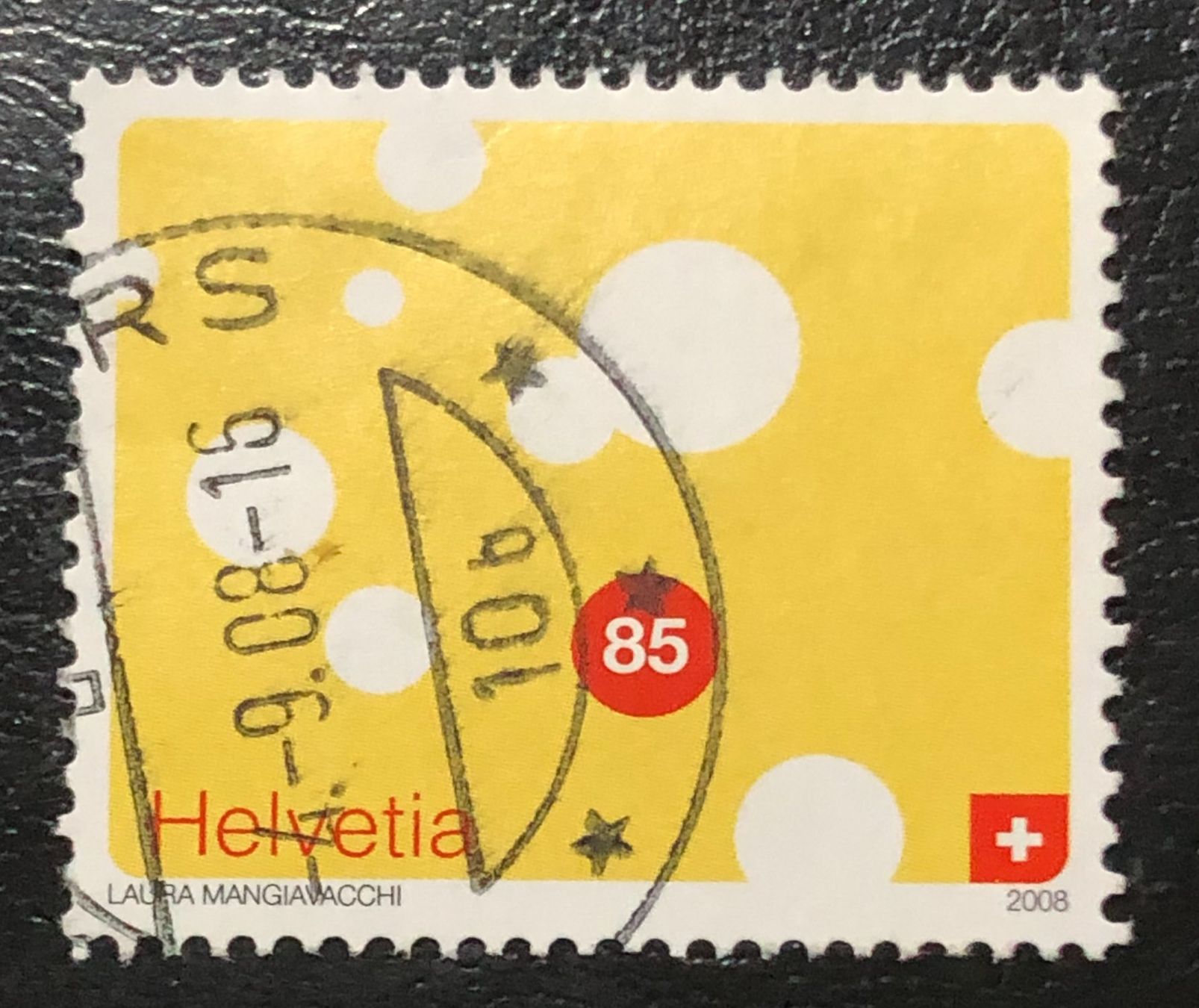 Tutti i francobolli: Nr.1284 Käse GESTEMPELT 2008    – Usato da Aarau venduto da Billa007