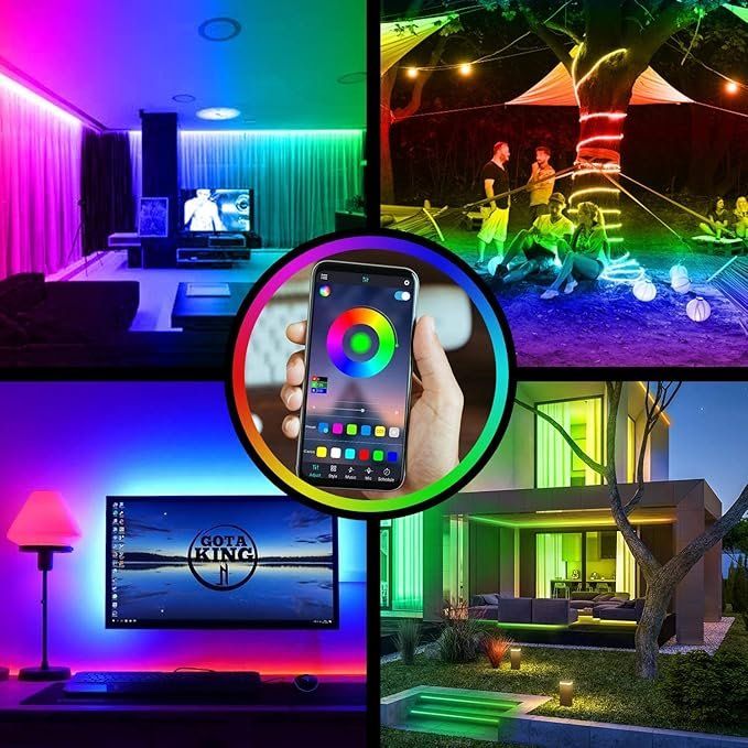 Lichterketten & Leisten: LED Strip 20m, Bluetooth RGB LED Streifen – Neu und originalverpackt aus Oberentfelden von abz_l7vm 1