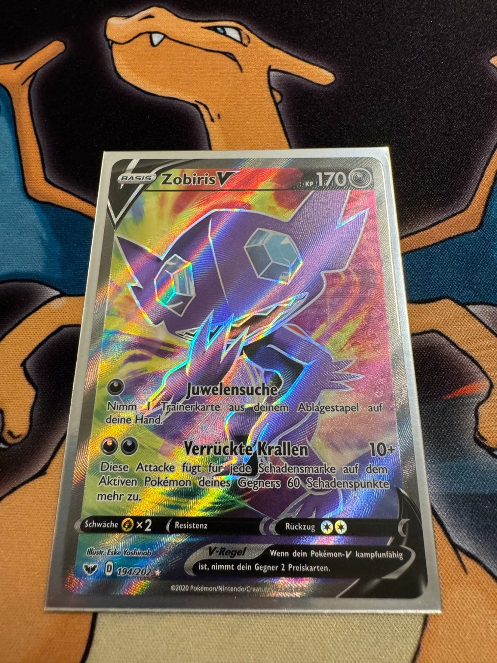 Pokémon Carte collezionabili: Zobiris V (SSH 194) - Schwert & Schild – Nuovo (secondo la descrizione) da Bülach venduto da Pfrenzel