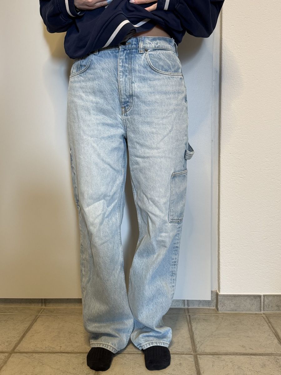 Only Pantalons: Cargo Hose, Blau, Only, Grösse One Size – D'occasion à Flawil par tam_k757