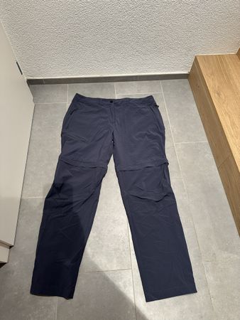 Sherpa Wanderhose, Zip-Off, Dunkelblau, Grösse XXL