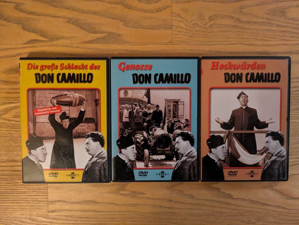3 Don Camillo DVD-Klassiker (3 DVD's) (Gebraucht) in Männedorf für CHF ...