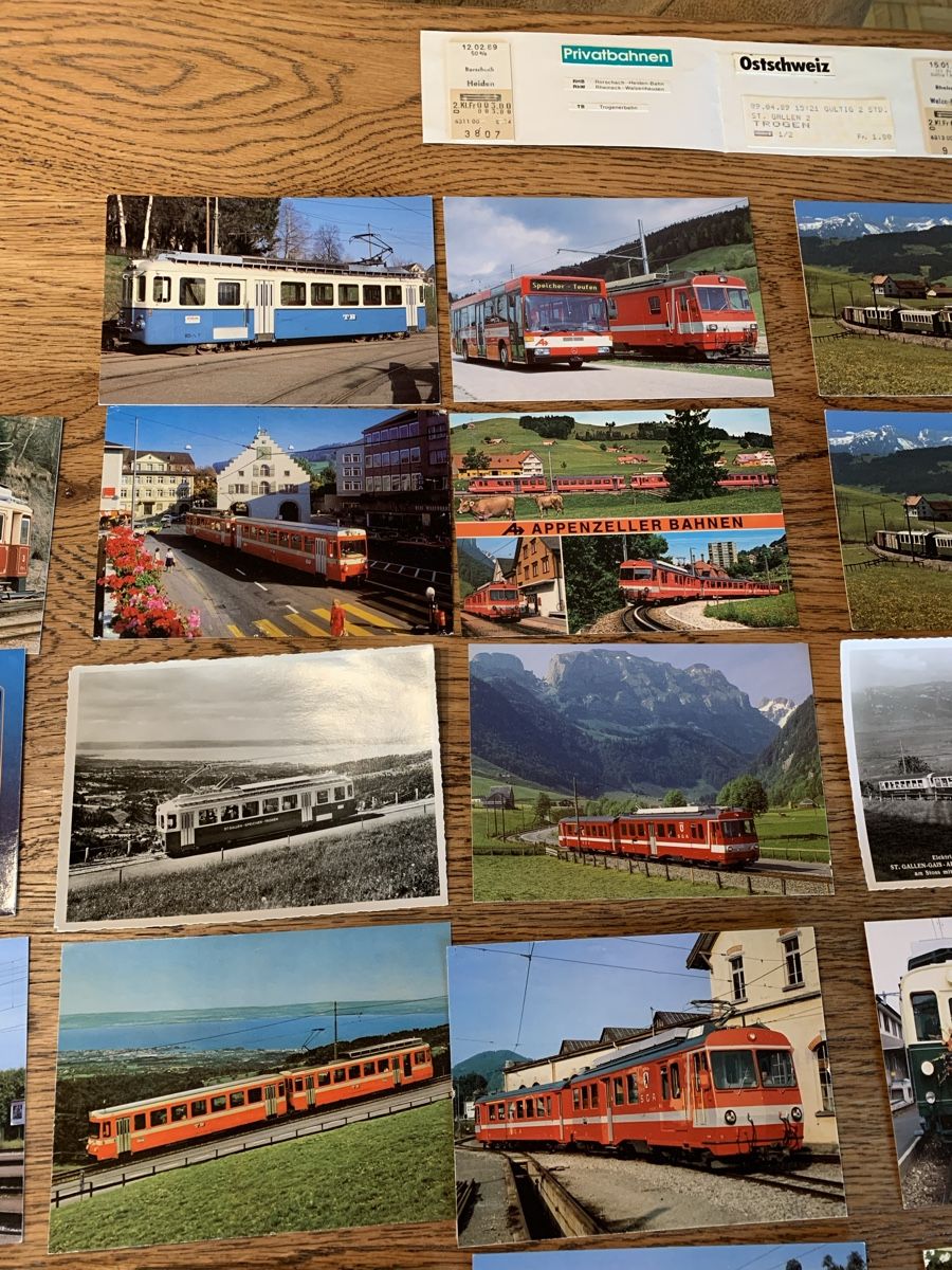 Modellini di ferrovie: Ansichtskarten Appenzellerbahnen – Usato da Winden venduto da EmilNeu 4