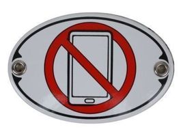 Emailschild - Handyverbot