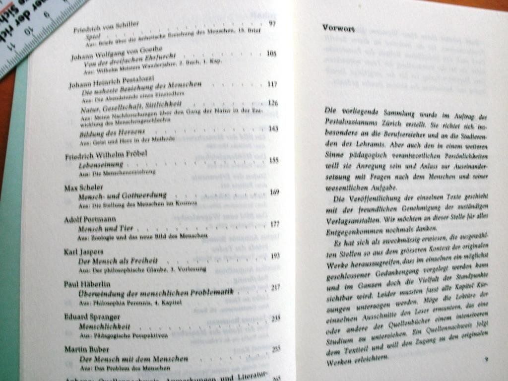 Libri: Menschenbild und Menschenbildung – Usato da Grenchen venduto da Kogi7 3