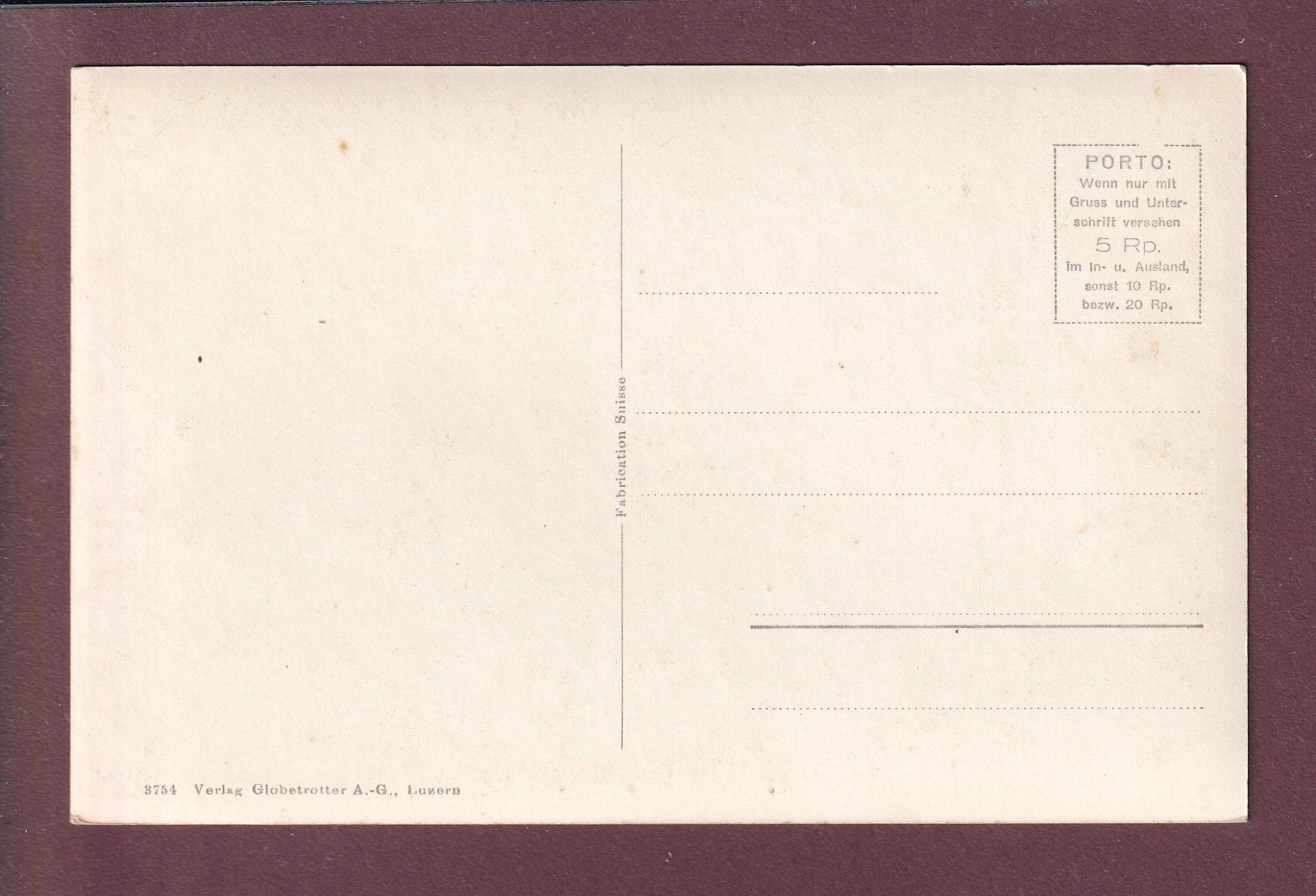 Cartoline postali: KEHRSITEN-DORF - Kaplanei – Usato da Pully venduto da nicecards 1
