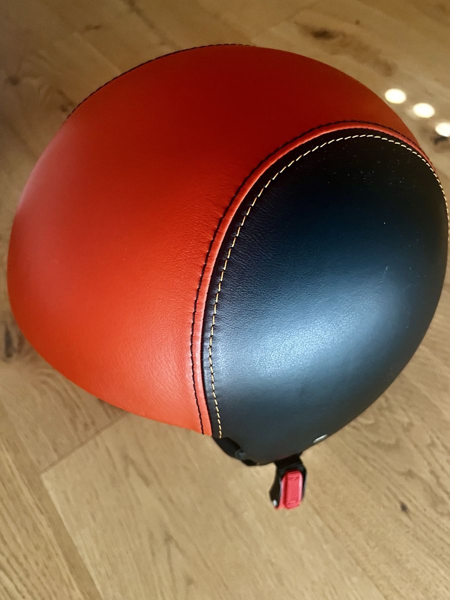 Helme & Visiere: Caberg Leder Jethelm Rot Schwarz Grösse XL 61 – Neu (gemäss Beschreibung) aus Hildisrieden von Chool 5