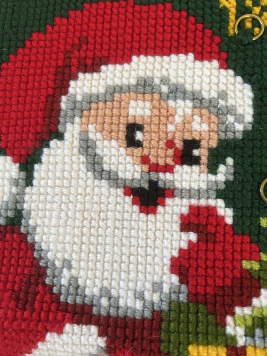 Calendari: Adventskalender von Hand gestickt.      – Nuovo e nell'imballaggio originale da Hochdorf venduto da la_nationale 1