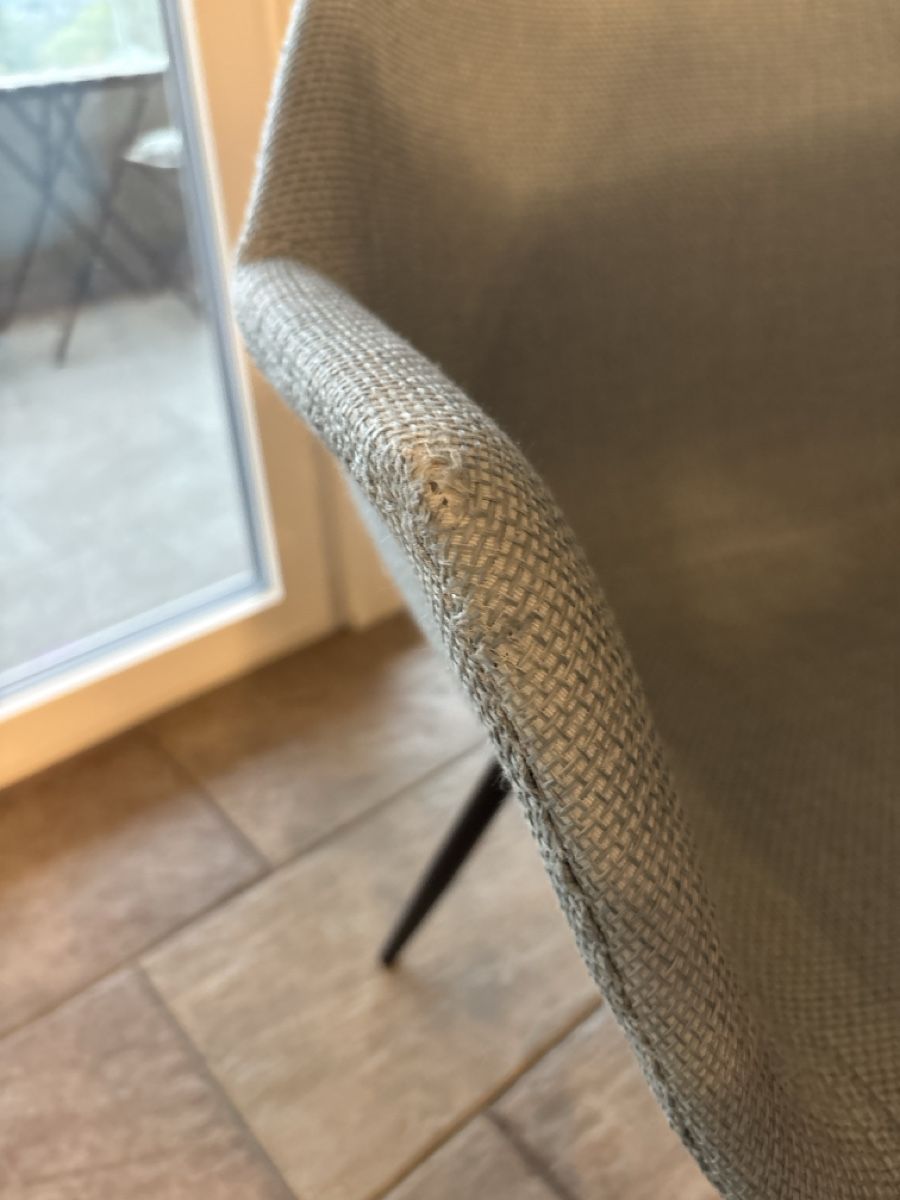 Livique Chaises: 6 Stoffstühle Blau gebraucht – D'occasion à Wabern par enzo_92 1