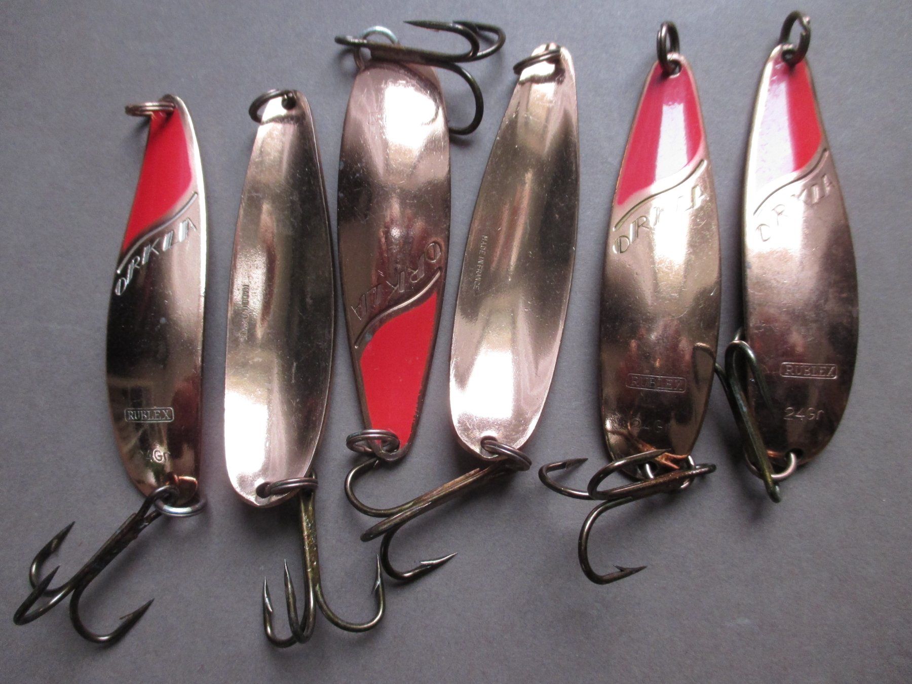 Cucchiai: Leurres de pêches Rublex – Nuovo (secondo la descrizione) da Clarens venduto da Pmouche