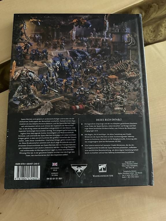 Bücher: Warhammer 40.000: Codex - Space Marines – Neu und originalverpackt aus Flawil von Dino_run 1