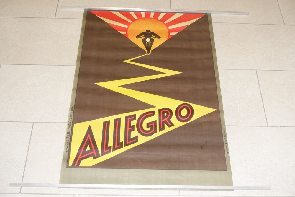 MOTO ALLEGRO POSTER | Kaufen auf Ricardo