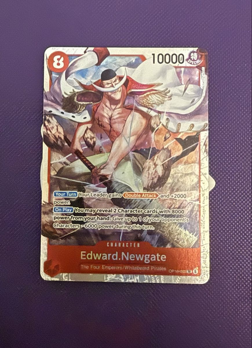 Bandai Carte collezionabili: One Piece Edward Newgate OP16 – Nuovo (secondo la descrizione) da Horgen venduto da haz_8ldx