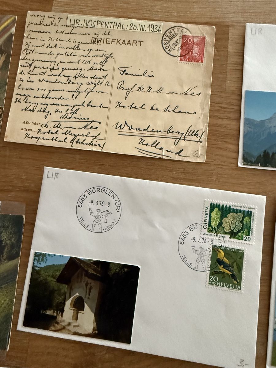 Enveloppes & pochettes d'envoi: Briefumschläge mit Postkarten URI – D'occasion à Goldach par Messerguru 4