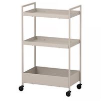 NISSAFORS Desserte, beige, 50.5x30x83 cm