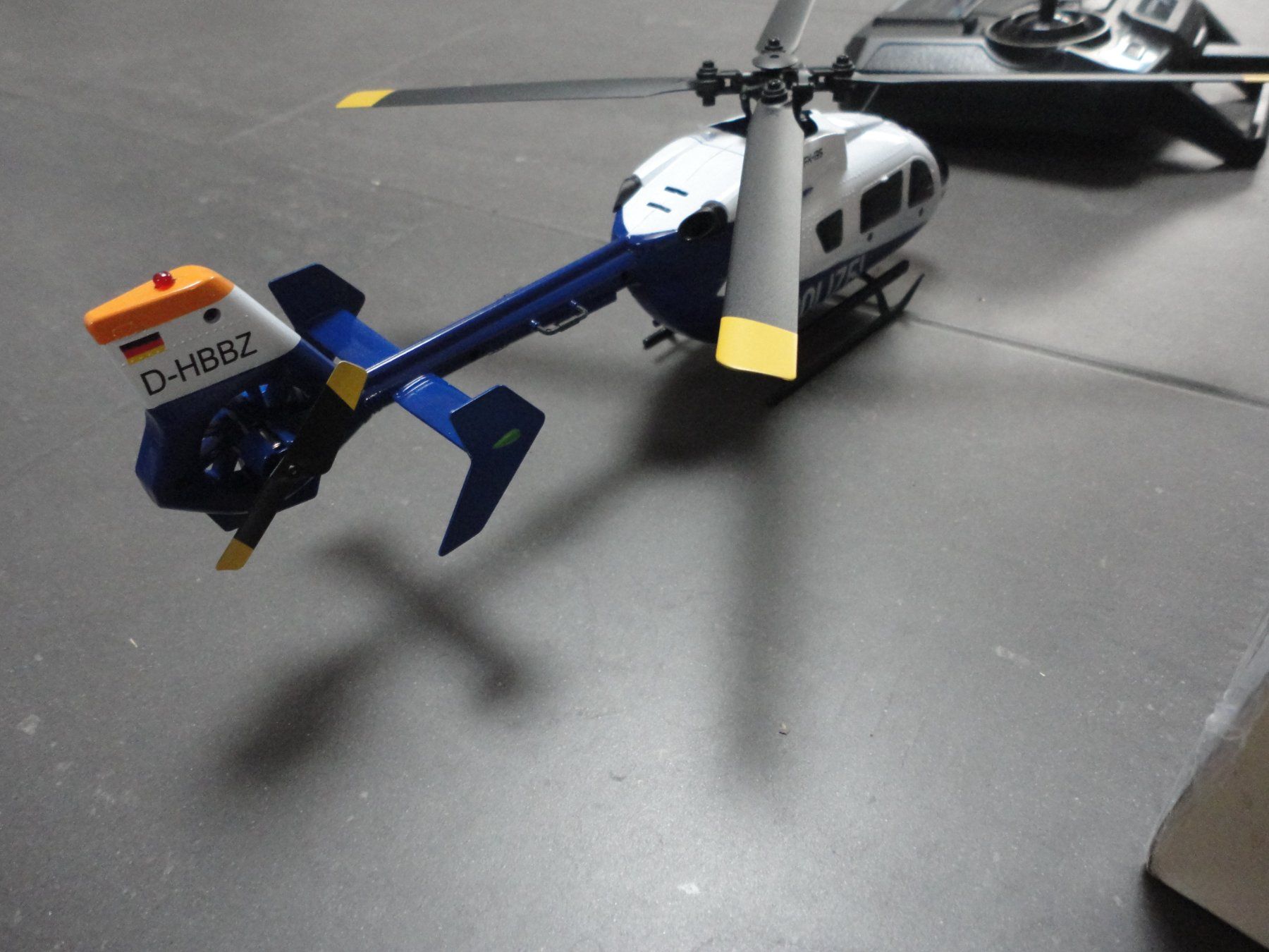 Amewi RC Modellbau: POLIZEI 4-Blatt HELIKOPTER 6G RTF – Neu und originalverpackt aus Horgen von RcModell 5